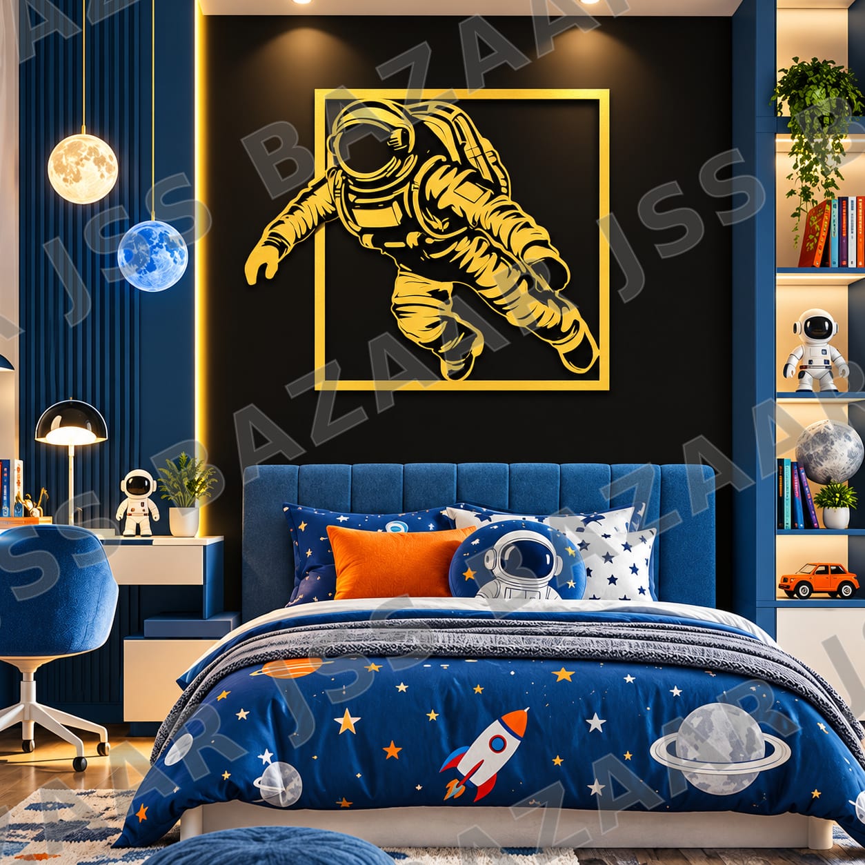 Astronaut Metal Wall Art - Image 5