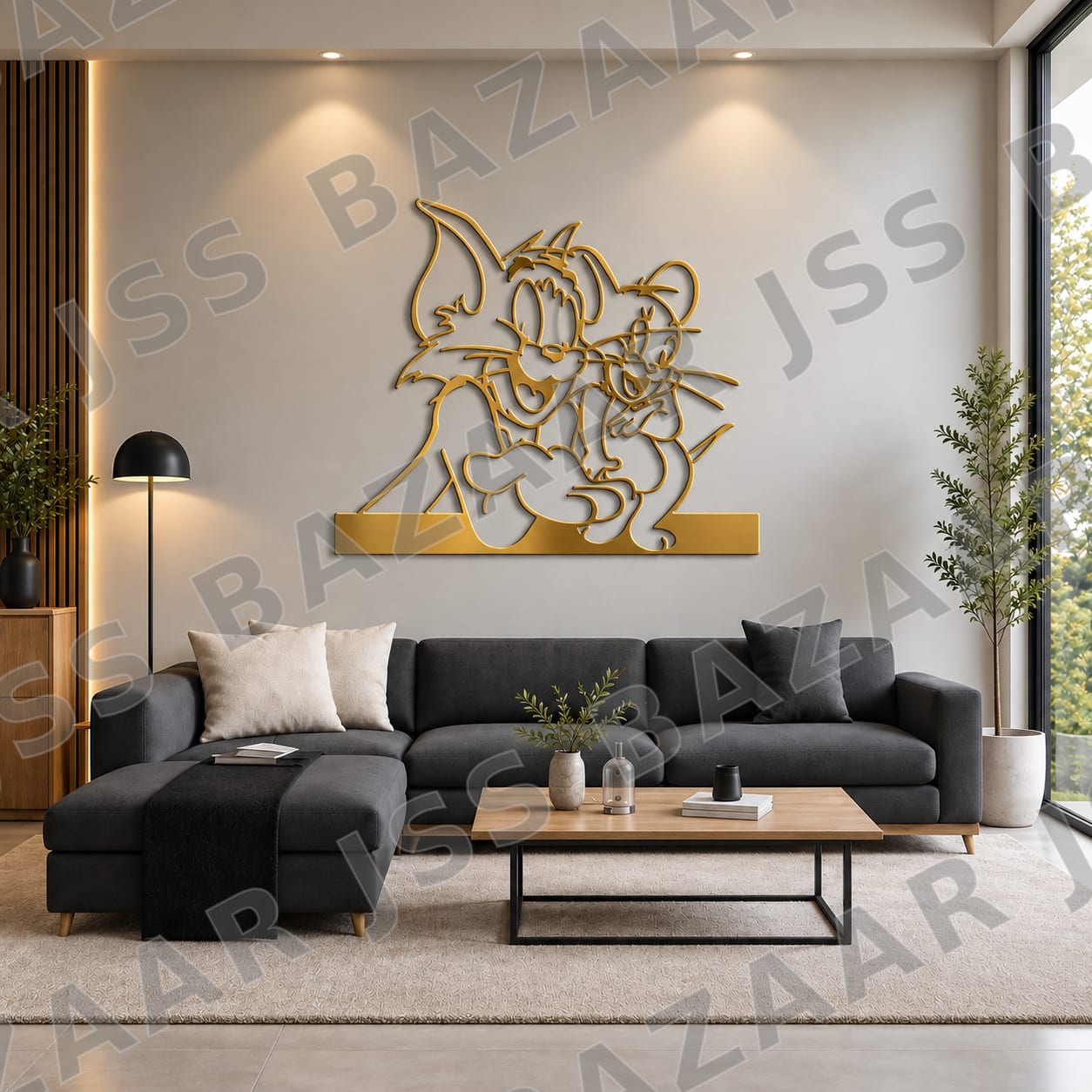tom-jerry-premium-metal-wall-art - Image 4
