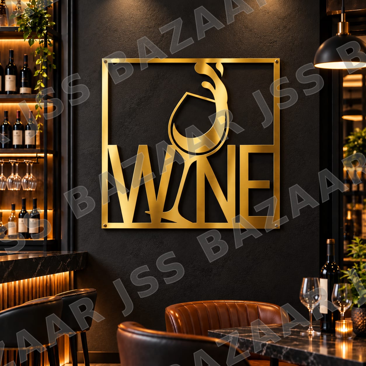 Wine Metal Wall Art. - Image 4