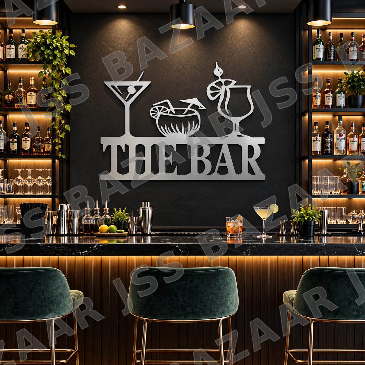 The Bar Metal Wall Art - Image 6