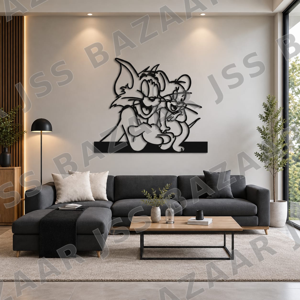 tom-jerry-premium-metal-wall-art - Image 3