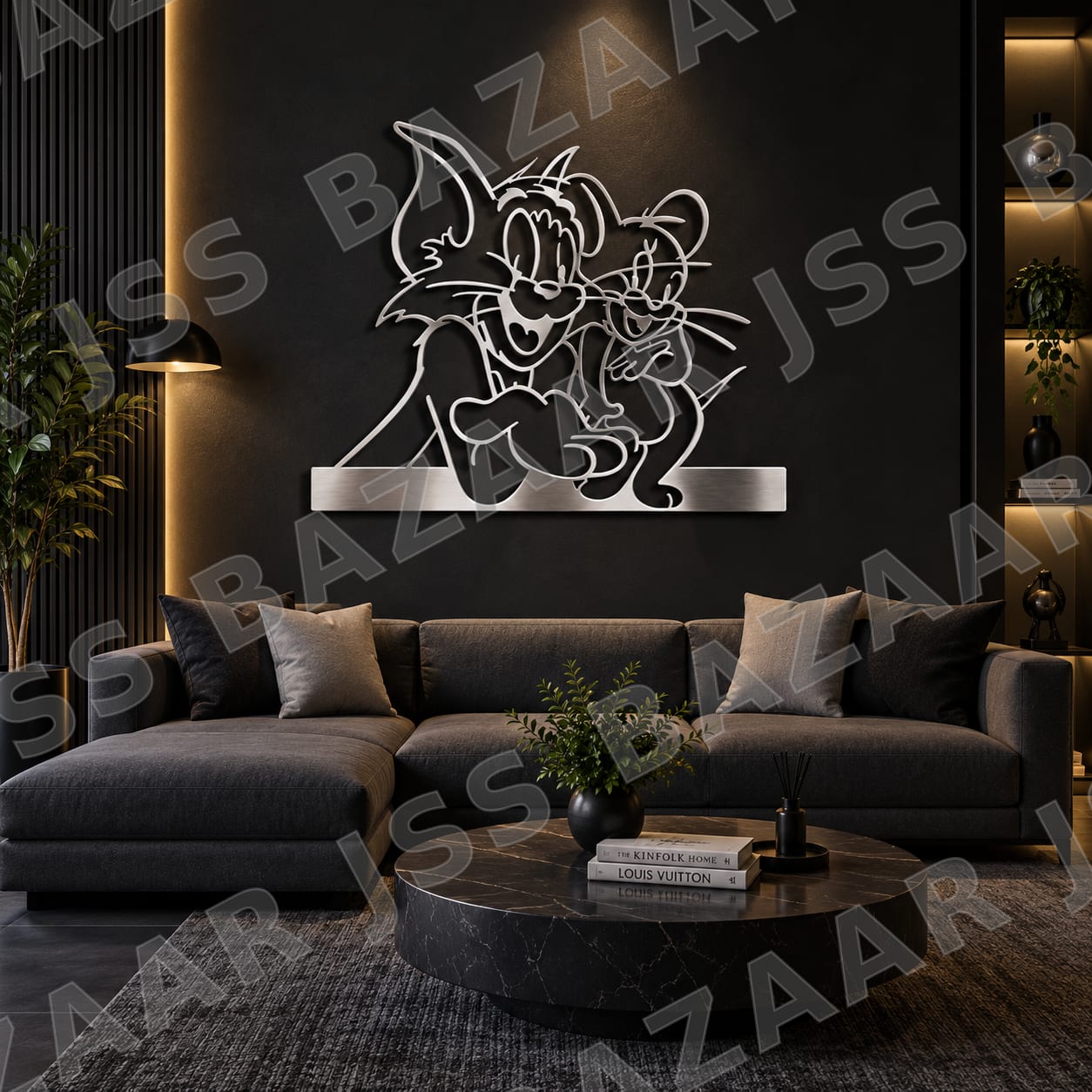 tom-jerry-premium-metal-wall-art - Image 6
