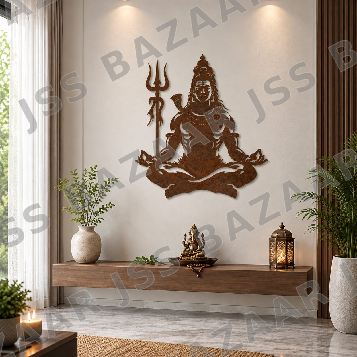 shiva-metal-wall-art - Image 1