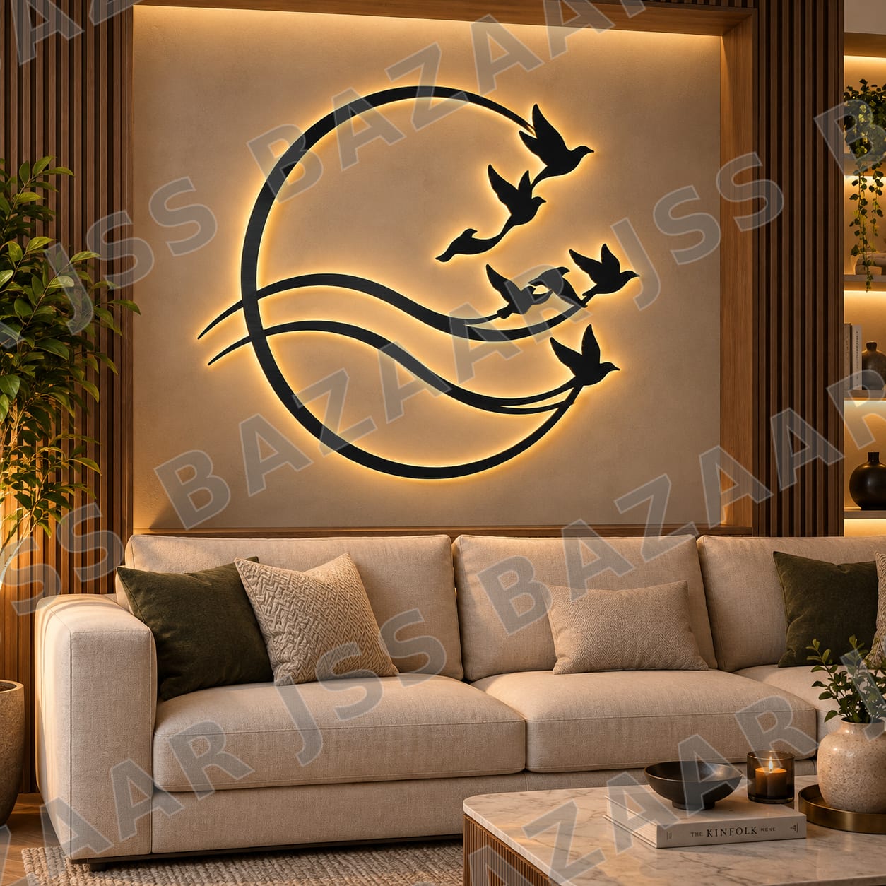 Flying Birds Metal Wall Art - Image 2