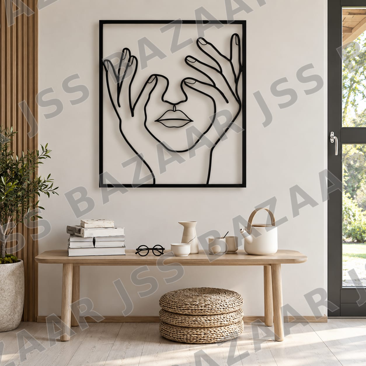 Female Expression Metal Wall Art - Image 3