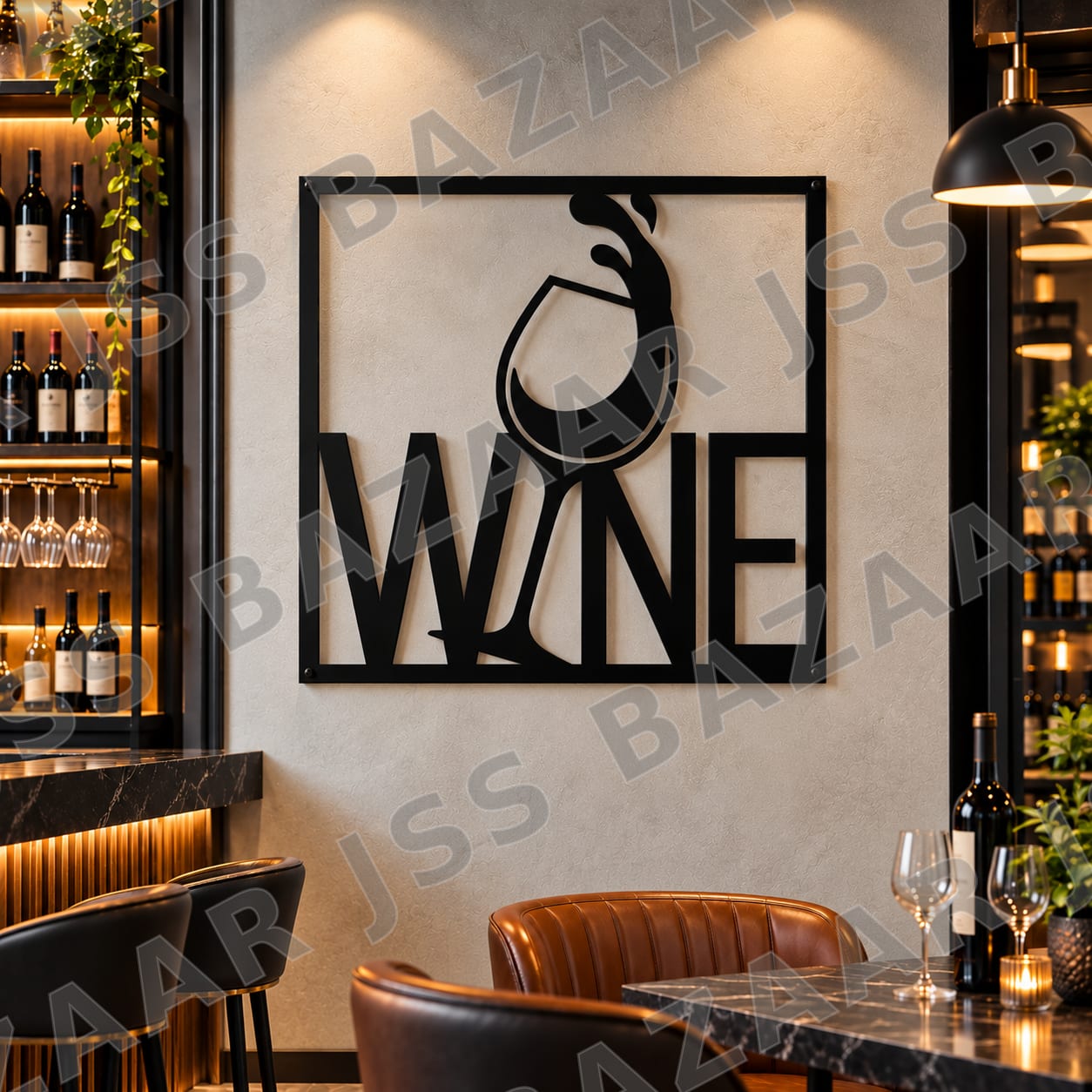 Wine Metal Wall Art. - Image 3